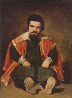 Diego Velazquez A Dwarf Sitting on the Floor (mk08)